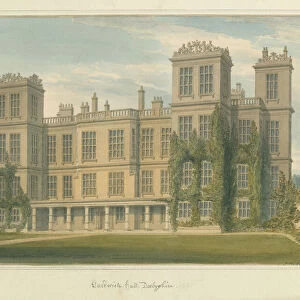 Derbyshire - Hardwick Hall [New], 1813 (w / c on paper)