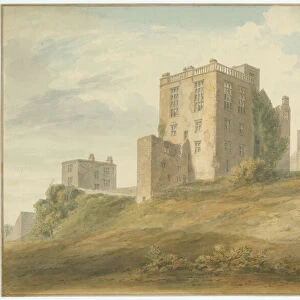 Derbyshire - Hardwick Hall [Old] - Remains, 1813 (w / c on paper)