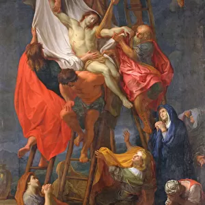 Descent from the Cross, c. 1680 (oil on canvas)