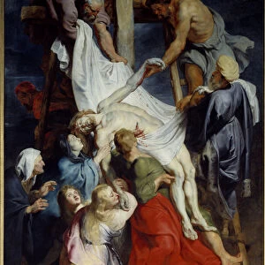 The descent of the cross. Painting by Pierre Paul (Pierre-Paul