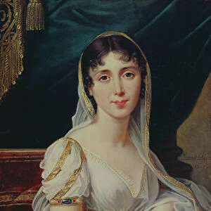 Desiree Clary (1781-1860) Queen of Sweden, 1807 (oil on canvas)