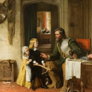 Print of The Despatch (oil on canvas)