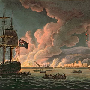 Destruction of the French Fleet at Toulon, 18th December 1793
