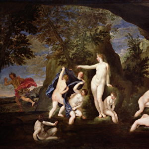 Diana and Actaeon (oil on canvas)