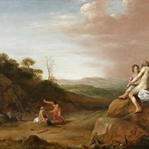 Diana and her Nymphs with the Discovery of Callisto (oil on panel)