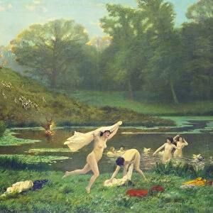 Diane and Acteon, 1895 (oil on canvas)