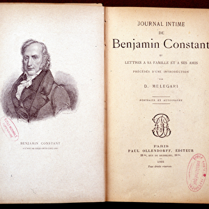 Diary of Benjamin Finstnt. 1895 edition
