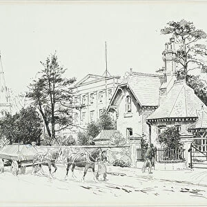 Didsbury Wesleyan College, 1893-94 (ink on paper)