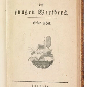 Die Leiden des jungen Werthers. Leipzig: Weygand, 1774