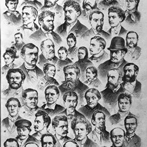 The different types of criminals according to the Berlin police archives. 1882