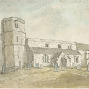 Dilhorne Church: water colour painting, nd [1762-1802] (painting)