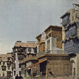 Djeddah, Une Rue (colour photo)