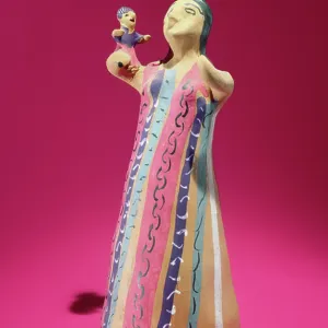 Doll (single-fired earthenware) Doll (single-fired earthenware)