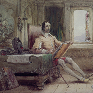 Don Quixote in his Study