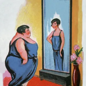 The dream to be slim, c.1930 (illustration)