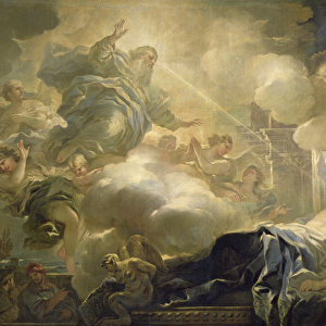 The Dream of Solomon, c. 1693 (oil on canvas)