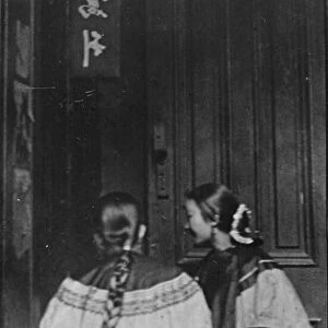 Dressed for the feast, Chinatown, San Francisco, 1896-1906 (b / w photo)