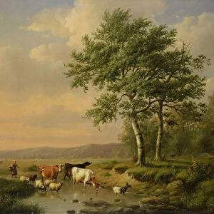 E. J. & Verwee Louis (1807-77) Verboeckhoven