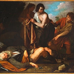 Drunk of Noah, 1630-35 (oil on canvas)