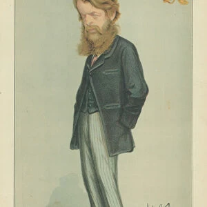 The Duke of Sutherland, simple and unassuming himself yet magnificent and generous towards his fellow men, he the very Prince of Dukes, 9 July 1870, Vanity Fair cartoon (colour litho)