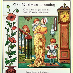 The Dustman is Coming (nursery rhyme illustration)