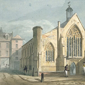 Dutch Church, Austin Friars, 1815 (w / c)
