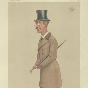 The Earl of Dunraven and Mount-Earl (colour litho)