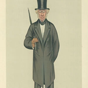 The Earl of Selkirk, Created in 1646, 20 May 1882, Vanity Fair cartoon (colour litho)