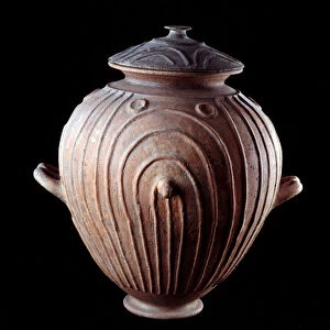 Earthenware olla, 680-670 BC