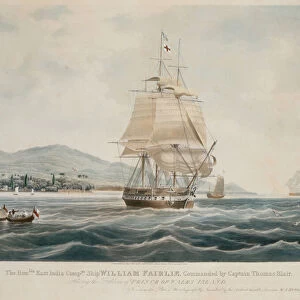 East India Company Ship William Fairlie Commanded by Captain Thomas Blair