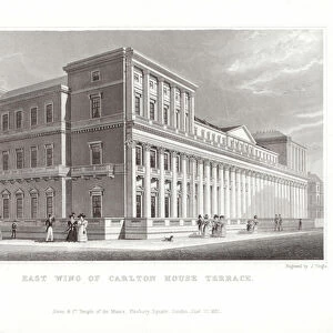 East Wing of Carlton House Terrace (engraving)