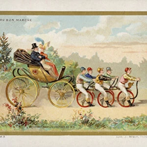Eccentric Vintage Carriage (chromolitho)