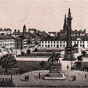 Edinburgh, Scotland: view of George Square in Edinburgh