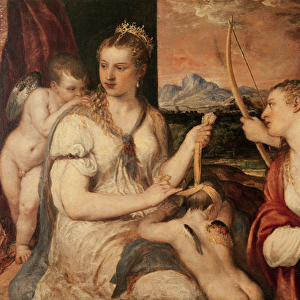 The Education of Cupid, c. 1565 (oil on canvas)