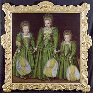 The Egerton Sisters, 1601 / 02 (oil on canvas)