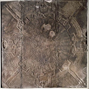 Egyptian antiquite: "The Zodiac"Low relief from the ceiling of