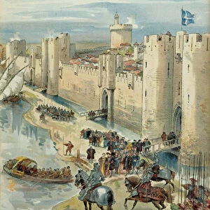 Eighth Italian War (1536-1538): interview of Aigues Mortes (or treve of Aigues Mortes