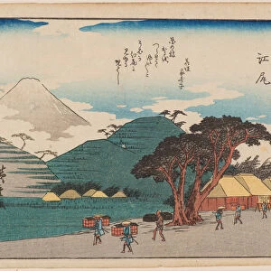 Ejiri, 1840-42 (woodblock print)