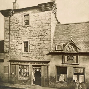 Elphinstone Tower, Man Street, Gorbals, Glasgow, 1868-99 (b / w photo)