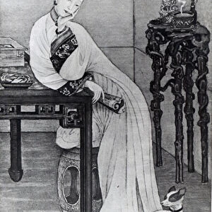 Empress Dowager Cixi (litho)