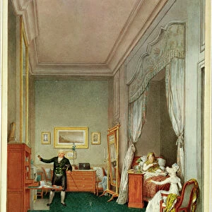 The Empresss Bedroom with the Duchesse de Montebello and Jean-Nicolas Corvisart