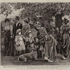 The End of the London Season, the Last Church Parade of the Year (engraving)