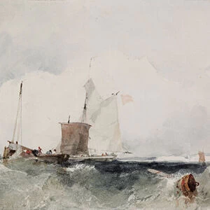 At the English Coast - Oeuvre de Richard Parkes Bonington (1802-1828