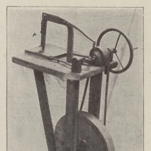 An English Sewing-Machine, made about 1842 by Charles Kyte, of Snowshill, near Evesham (b / w photo)
