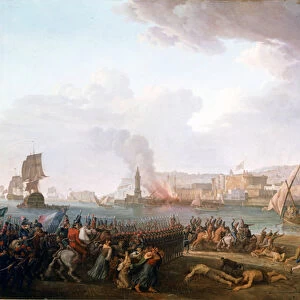 Entry of the French army commanded by General Championet in Naples, 21 / 01 / 1799