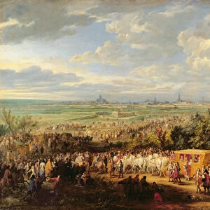 The Entry of Louis XIV (1638-1715) and Marie-Therese (1638-83) of Austria in to Arras