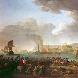 Entry into Naples of the French army commanded by the General Championet January 21