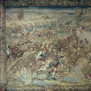 Episode of the Battle of Pavia (1525), 1525-31 (tapestry)