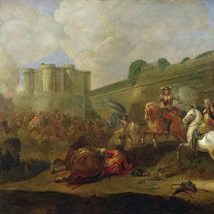Episode of the Fronde at the Faubourg Saint-Antoine by the Walls of the Bastille, c