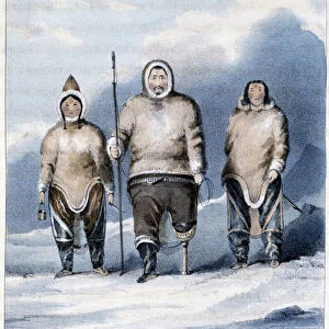 Eskimos: Shulamina, Tulluachiu and Tirikshiu, 19th century